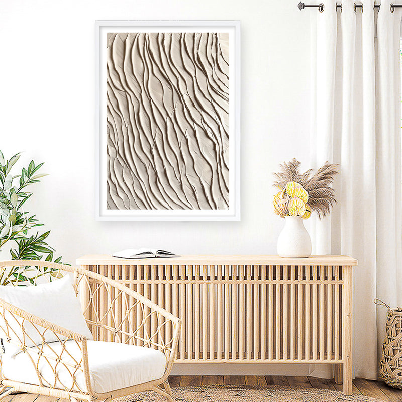 Zen Beach Art Print