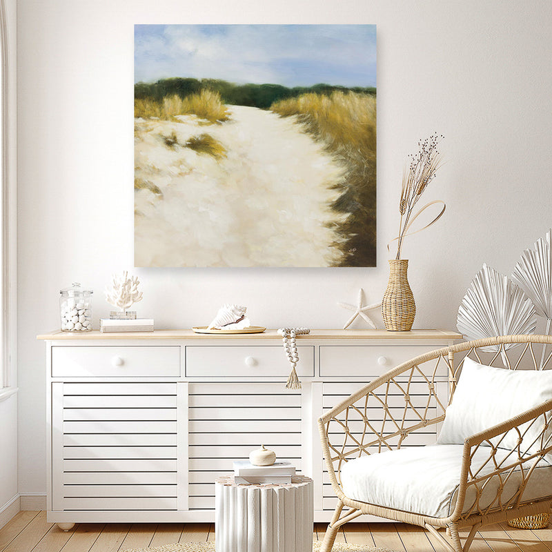 Dune Days (Square) Canvas Print