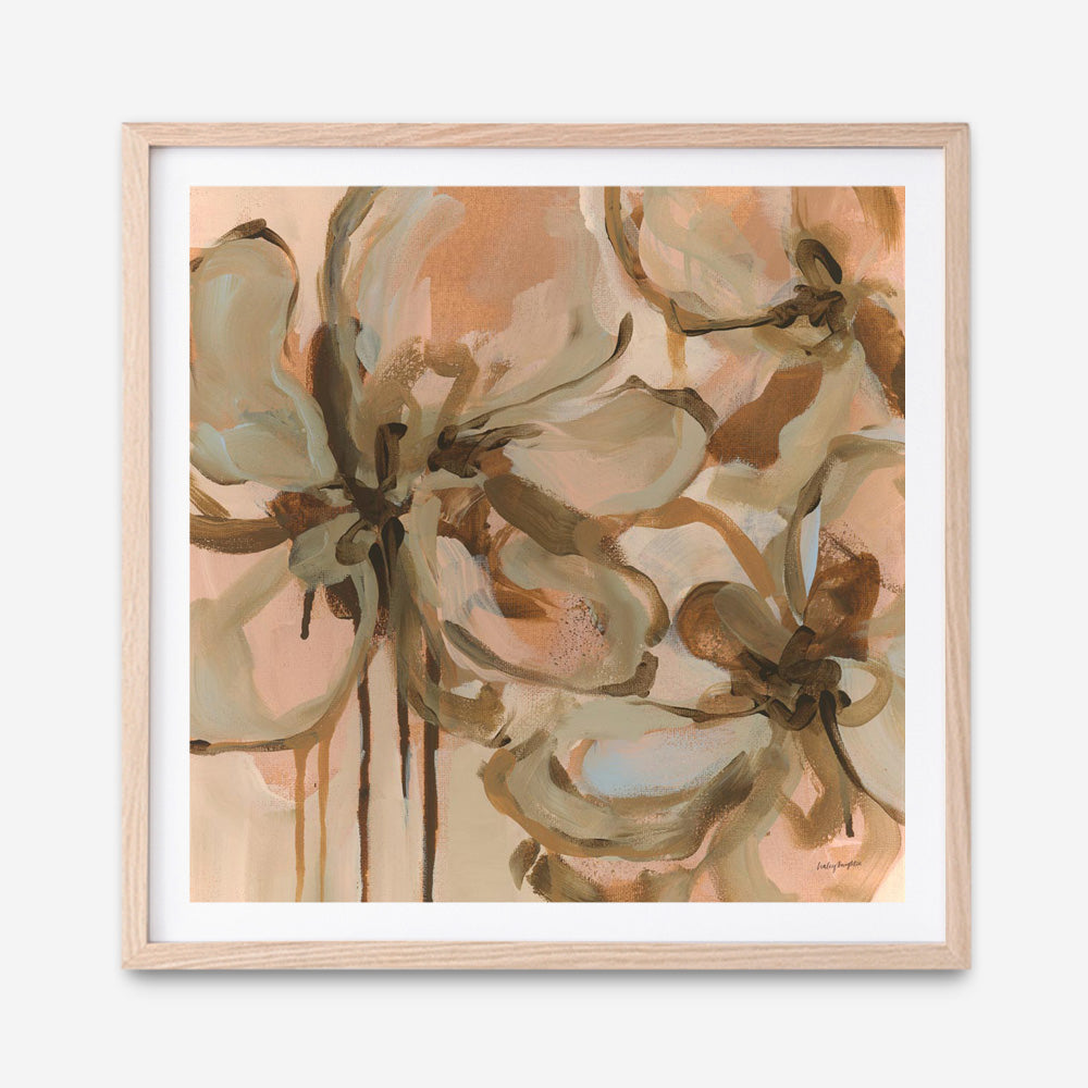 Petal Play I  (Square) Art Print