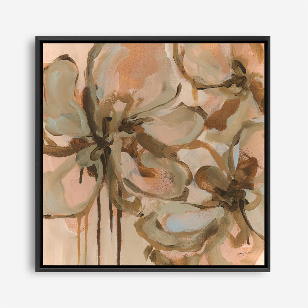 Petal Play I (Square) Canvas Print