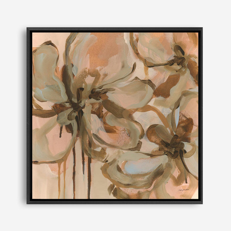 Petal Play I (Square) Canvas Print