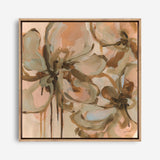 Petal Play I (Square) Canvas Print