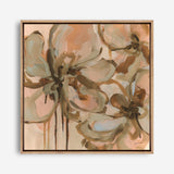 Petal Play I (Square) Canvas Print