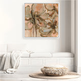 Petal Play I (Square) Canvas Print