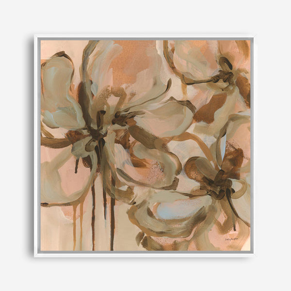 Petal Play I (Square) Canvas Print