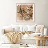 Petal Play I  (Square) Art Print