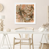 Petal Play I  (Square) Art Print