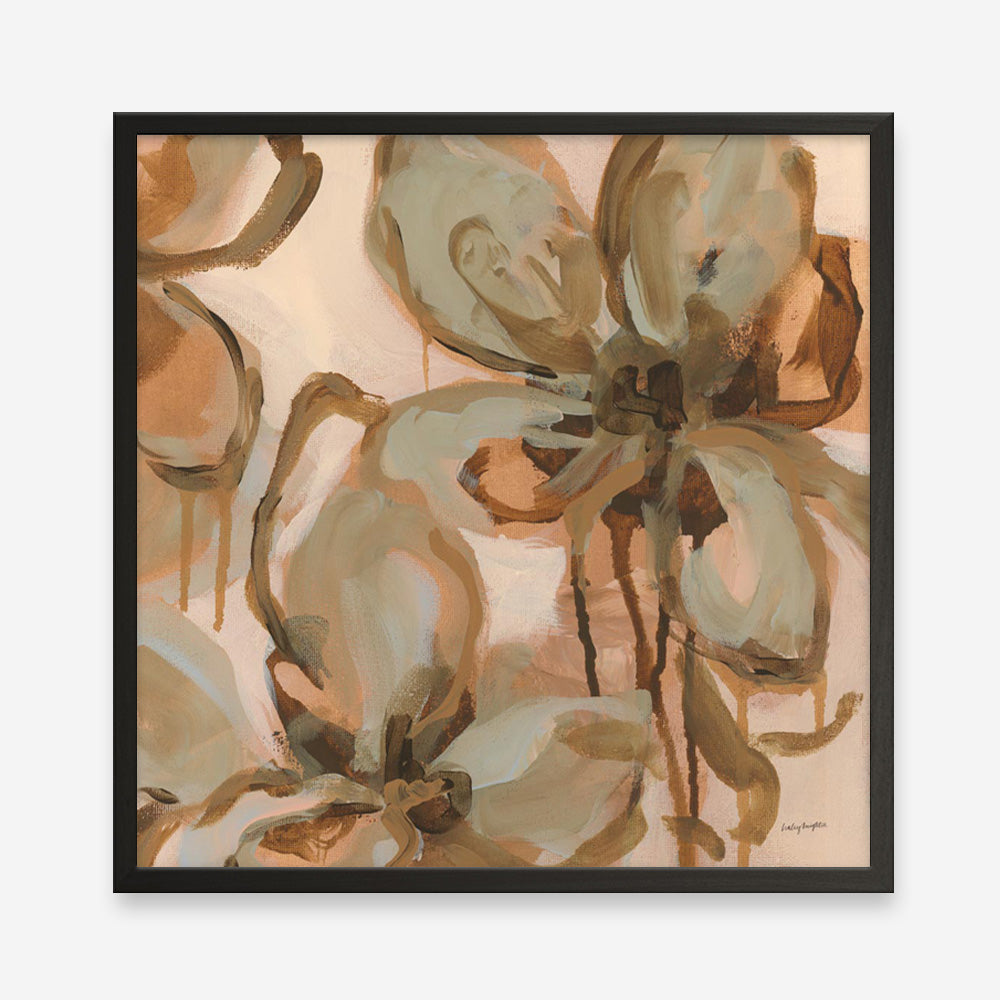 Petal Play II  (Square) Art Print