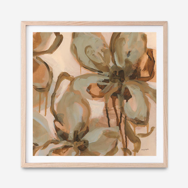 Petal Play II  (Square) Art Print