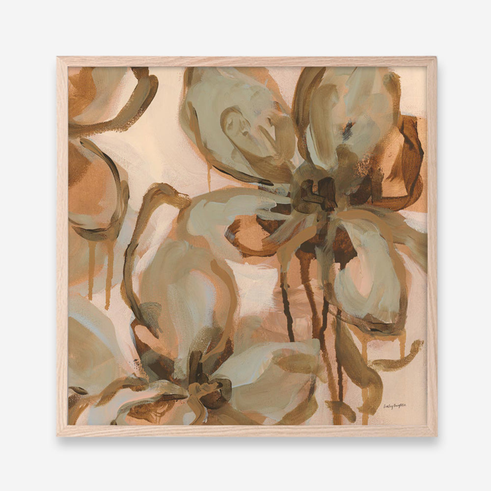 Petal Play II  (Square) Art Print