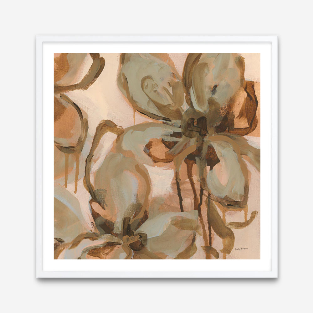 Petal Play II  (Square) Art Print