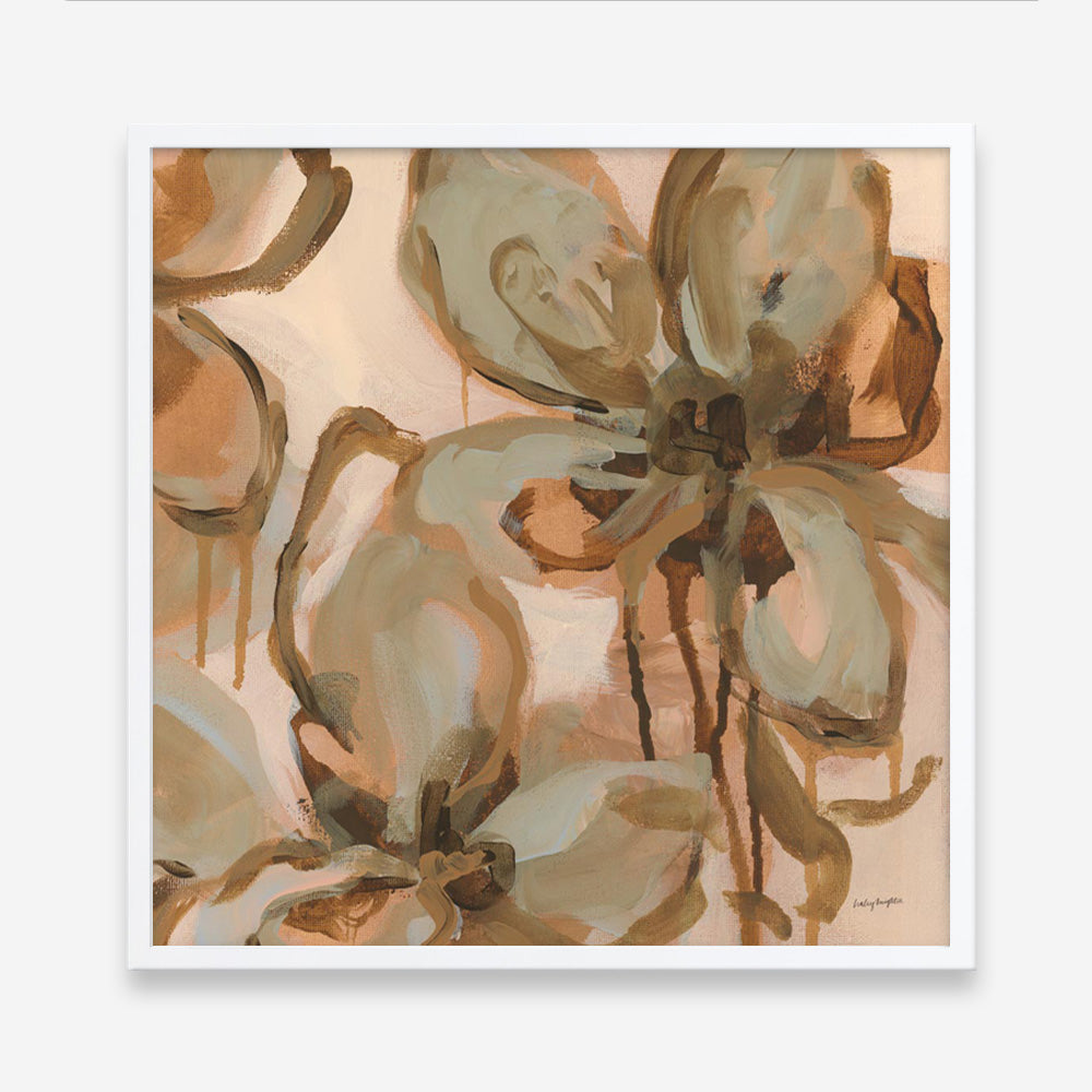 Petal Play II  (Square) Art Print