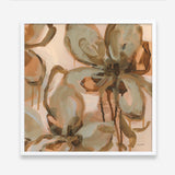 Petal Play II  (Square) Art Print