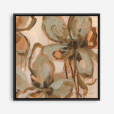 Petal Play II (Square) Canvas Print