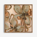 Petal Play II (Square) Canvas Print