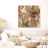 Petal Play II (Square) Canvas Print