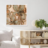 Petal Play II  (Square) Art Print
