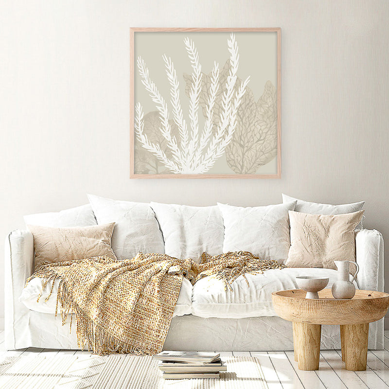 Coastal Reef V (Square) Art Print