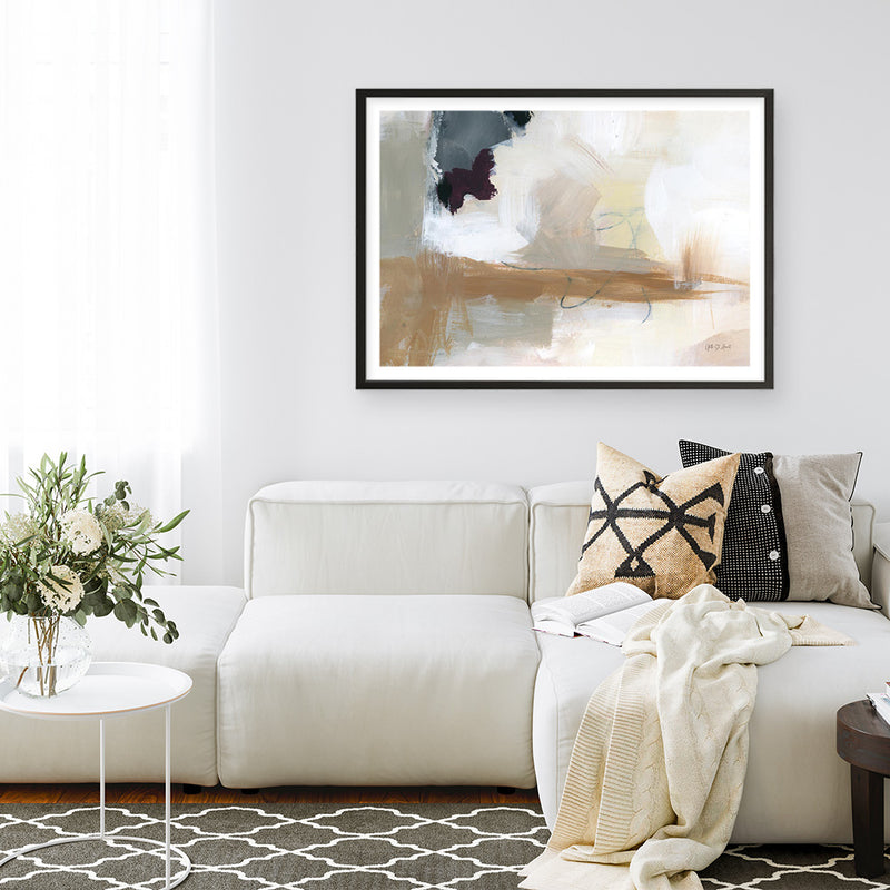 Bluster I Art Print