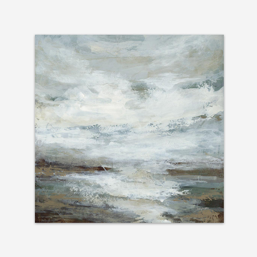 Beachcombing (Square) Art Print