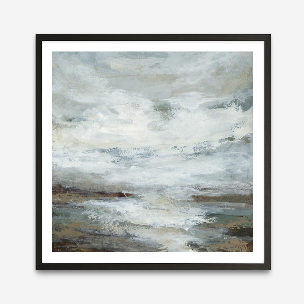 Beachcombing (Square) Art Print