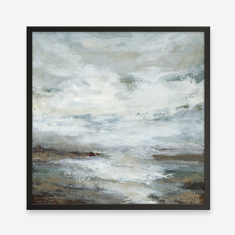 Beachcombing (Square) Art Print