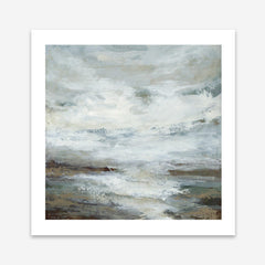 Beachcombing (Square) Art Print