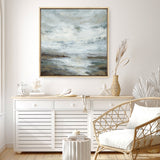 Beachcombing (Square) Canvas Print