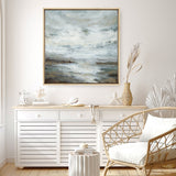 Beachcombing (Square) Canvas Print