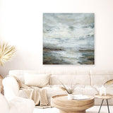 Beachcombing (Square) Canvas Print