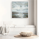 Beachcombing (Square) Canvas Print