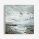 Beachcombing (Square) Canvas Print