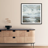 Beachcombing (Square) Art Print