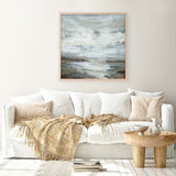 Beachcombing (Square) Art Print