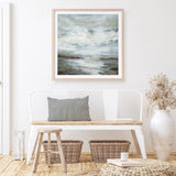 Beachcombing (Square) Art Print