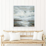 Beachcombing (Square) Art Print