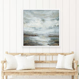 Beachcombing (Square) Art Print