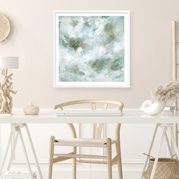 Seaglass (Square) Art Print