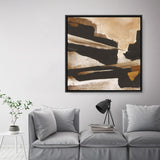 Avalanche I (Square) Canvas Print