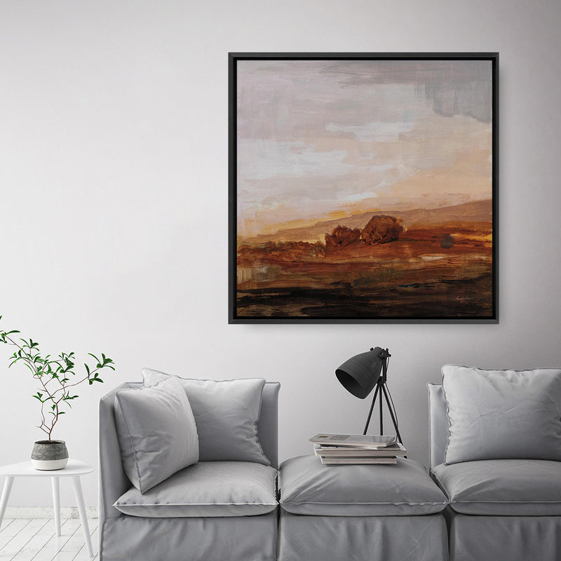 Redlands (Square) Canvas Print