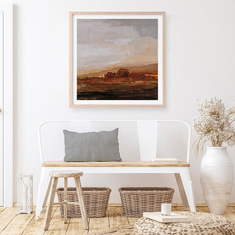 Redlands (Square) Art Print