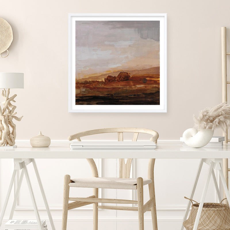 Redlands (Square) Art Print