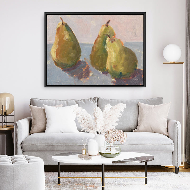 Threes Company Canvas Print