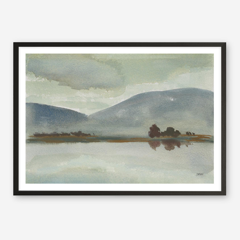 Misty View Art Print