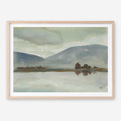 Misty View Art Print