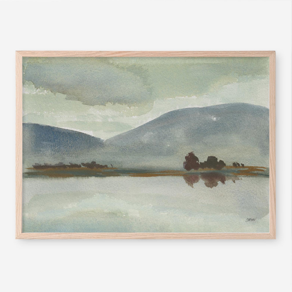 Misty View Art Print