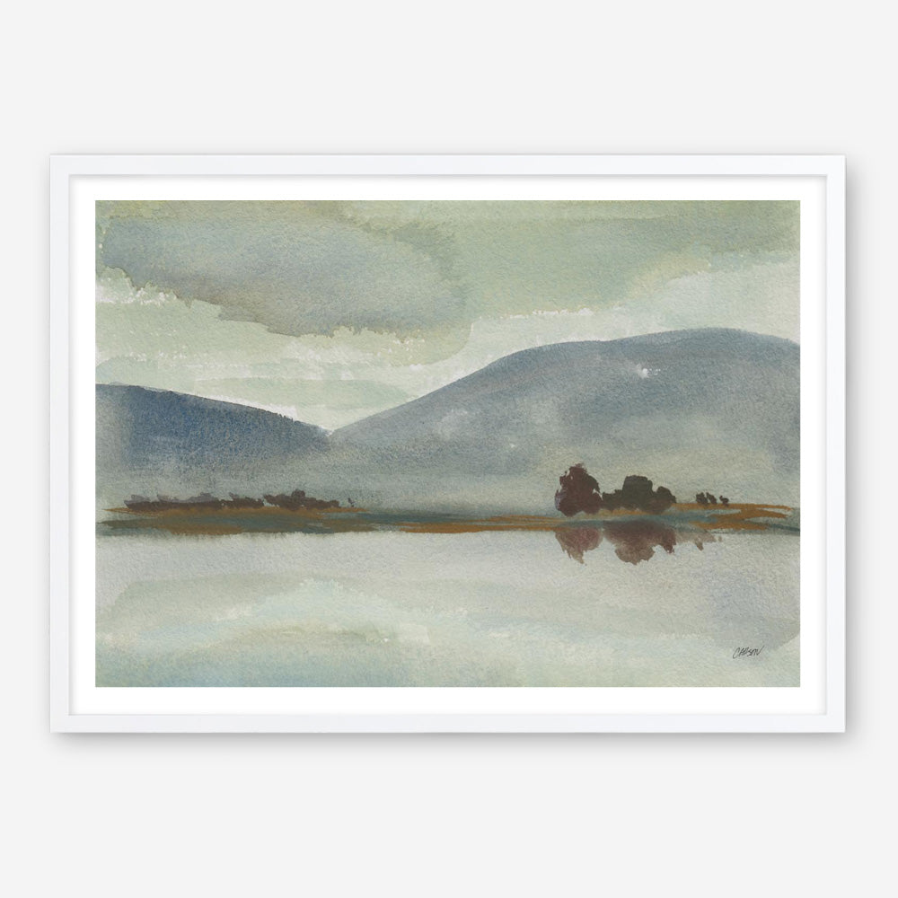 Misty View Art Print