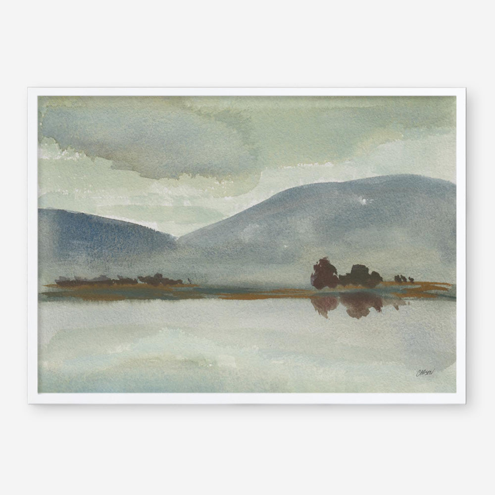 Misty View Art Print
