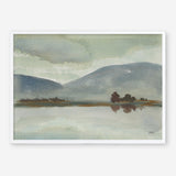 Misty View Art Print