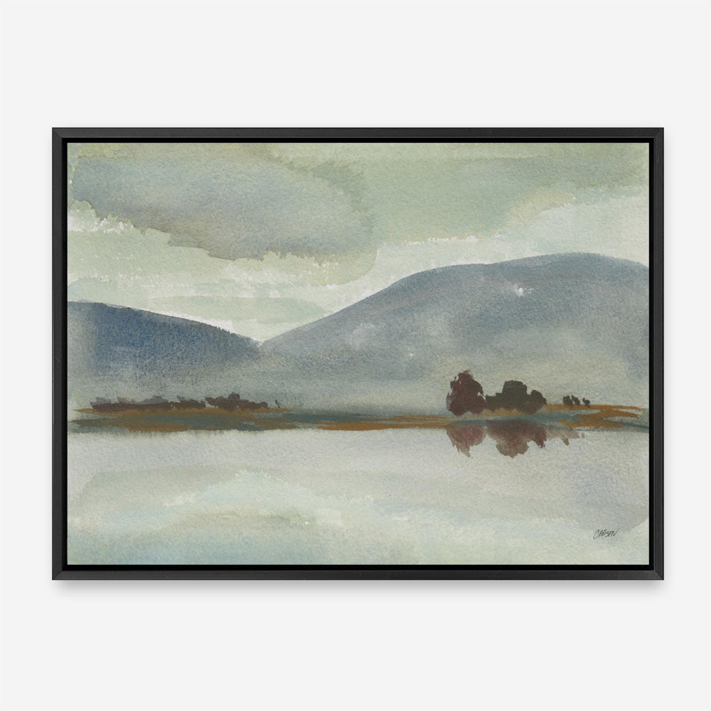 Misty View Canvas Print